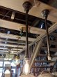 画像7: 1910'S 20'S　アーリーセンチュリー　ペア　2pcs/set.　インダストリアル　シーリングライト　332 F.E.CO. CHICAGO　シンプル　1灯　アイアン　真鍮　銅メッキ　ポーセリンソケット　エクセレントコンディション　アンティーク　ビンテージ (7)