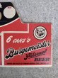 画像10: 1940'S 50'S　10pcs/SET.　フォールディングケース　ビール　Beer Crate　ビアー　ビアクレート　ビールバスケット　ビールキャリア　アドバタイジング　紙箱　デッドストック　ペーパークレート　Beer Bottle Carton　店舗什器　アンティーク　ビンテージ (10)