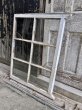 画像4: 1910'S 1920'S 1930'S　shabby chic　シャビーシック　木枠ガラス 窓　 6分割　木製　ビクトリアン　アンティーク　ビンテージ (4)