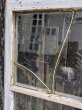 画像13: 1910'S 1920'S 1930'S　shabby chic　シャビーシック　木枠ガラス 窓　 6分割　木製　ビクトリアン　アンティーク　ビンテージ (13)