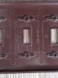 画像5: アメリカのスイッチプレート　デッドストック　NOS　アールデコ　1930'S　1940'S　ベークライト　ブラウン　4口　アンティーク　ビンテージ (5)