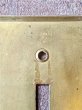 画像7: 1920 30's　スイッチプレート　アメリカ　真鍮　ヘヴィーブラス　1口　トグルスイッチ　BRYANT　無記名　アンティーク　ビンテージ (7)
