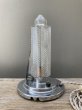 画像12: 1930'S 40'S　アールデコ　マイアミモダン　フロリダ デコ　マシーンエイジ　ヨット　マリンシップ　ロケット　テーブルランプ　1灯　ブリリアント　ガラス　アンティーク　ビンテージ (12)