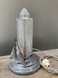 画像7: 1930'S 40'S　アールデコ　マイアミモダン　フロリダ デコ　マシーンエイジ　ヨット　マリンシップ　ロケット　テーブルランプ　1灯　ブリリアント　ガラス　アンティーク　ビンテージ (7)