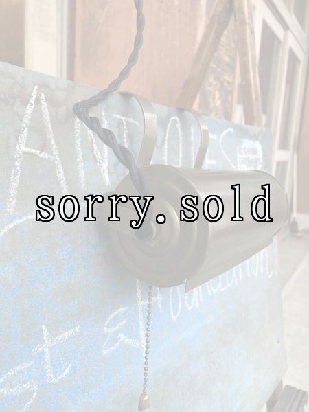 画像2: 1950'S　ピクチャーフレームライト　フックハンギングランプ　メニュー灯　掲示板　レコードジャケット灯　スチール　1灯　首振り　アンティーク　ビンテージ (2)