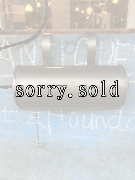 画像3: 1950'S　ピクチャーフレームライト　フックハンギングランプ　メニュー灯　掲示板　レコードジャケット灯　スチール　1灯　首振り　アンティーク　ビンテージ (3)