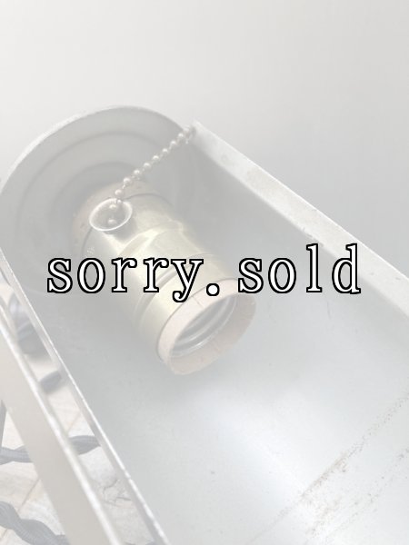 画像12: 1950'S　ピクチャーフレームライト　フックハンギングランプ　メニュー灯　掲示板　レコードジャケット灯　スチール　1灯　首振り　アンティーク　ビンテージ (12)