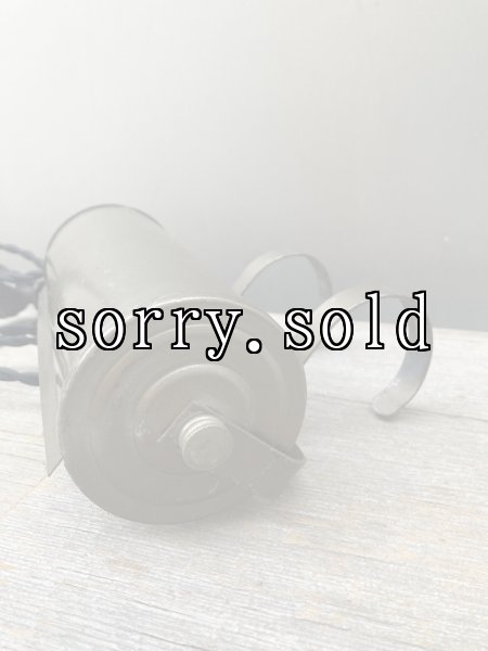 画像9: 1950'S　ピクチャーフレームライト　フックハンギングランプ　メニュー灯　掲示板　レコードジャケット灯　スチール　1灯　首振り　アンティーク　ビンテージ (9)