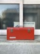 画像4: ツールボックス　RED　やや大型　ミントコンディション　インナートレイ付き　メタルボックス　工具箱　インダストリアル　アンティーク　ビンテージ (4)
