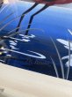 画像14: 1950’S　ミッドセンチュリー　フィフティーズ　2pcs set　M . Devoe　FLAMINGO　フラミンゴ　トロピカルデコ　ウォールデコ　ガラス　額装　ハンドペインテッド　フロリダ　マイアミ　アールデコ　ウォールオーナメント　アンティーク　ビンテージ (14)