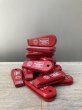 画像2: 1950'S 60'S　Red Devil Tools　NOS　レッドデビル　スクレーパーハンドル　ウッドハンドル　デッドストック　キーホルダー　浮き具　フローター　当時物　ビンテージ　アンティーク (2)