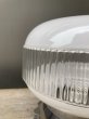 画像6: 1950'S 1960'S　シーリングライト　1灯　ミルクガラス＆クリアガラスシェード　コンビシェード　フラッシュマウント　装飾　アンティーク　ビンテージ (6)