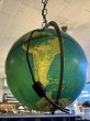 画像5: 1950'S 60'S　地球儀ランプ　光る地球儀　LEVITON　シーリングライト　吊り下げランプ　引掛シーリング　グローブ　Replogle製　World Nation SERIES GLOBE　リプルーグル・グローブス　アンティーク　ビンテージ (5)