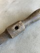 画像25: Old ‎Leather craftsman's tool handle　ウッドハンドルいろいろ　オブジェ　ジャンク　工具　ナイフの柄　ヤスリの柄　5本セット　ウッド　レザークラフト 店などの ディスプレイに レストアベースに　アンティーク　ビンテージ (25)