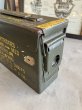 画像3: TOOLBOX　U.S.ARMY　ミリタリー　ammo box 　アンモ　ツールボックス　メタルボックス　工具箱　アーミー　弾丸箱　アンティーク　ビンテージ (3)