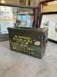 画像1: TOOLBOX　U.S.ARMY　ミリタリー　ammo box 　アンモ　ツールボックス　メタルボックス　工具箱　アーミー　弾丸箱　アンティーク　ビンテージ (1)