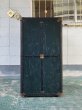 画像8: 1870'S 1880'S 1890'S 1900'S　アメリカ製　steamer trunk　EXCELSIOR　ワードローブトランク　1860'S　横濱ホテル　ヨコハマホテル　ステッカー付　木製ハンガー付　超大型　衣装ケース　店舗什器に　YOKOHAMA　アンティーク　ビンテージ (8)