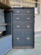 画像12: 1870'S 1880'S 1890'S 1900'S　アメリカ製　steamer trunk　EXCELSIOR　ワードローブトランク　1860'S　横濱ホテル　ヨコハマホテル　ステッカー付　木製ハンガー付　超大型　衣装ケース　店舗什器に　YOKOHAMA　アンティーク　ビンテージ (12)