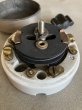画像11: 1900'S 10'S    エクセレントコンディション　アーリーエレクトリック　アメリカ製　サーフェイススイッチ　GE　ジェネラルエレクトリック　GENERAL ELECTRIC　超大型　ロータリースイッチ　ターンスイッチ　ブラス　ニッケルメッキ　ポーセリン　アンティーク　ビンテージ (11)