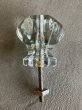 画像13: 1910'S 20'S　アーリーセンチュリー　ガラス取手　大型　キャビネットノブ　ドロワープル　クリアガラス　アイアン　バラ売り　アンティーク　ビンテージ (13)