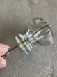 画像9: 1910'S 20'S　アーリーセンチュリー　ガラス取手　大型　キャビネットノブ　ドロワープル　クリアガラス　アイアン　バラ売り　アンティーク　ビンテージ (9)