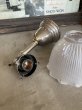 画像29: 1900’S 10'S　レア　YOST　ホロフェーン　HOLOPHANE　アーリーセンチュリー　1灯　フロストガラスシェード　ウォールマウントブラケットライト　真鍮　ニッケルメッキ　アンティーク　ビンテージ (29)