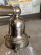 画像24: 1900’S 10'S　レア　YOST　ホロフェーン　HOLOPHANE　アーリーセンチュリー　1灯　フロストガラスシェード　ウォールマウントブラケットライト　真鍮　ニッケルメッキ　アンティーク　ビンテージ (24)