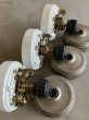 画像3: 1910'S 20'S　アメリカ製　PERKINS　大型　サーフェイススイッチ　ロータリースイッチ　ターンスイッチ　真鍮　ニッケルメッキ　ポーセリン　Bakelite　エクセレントコンディション　アンティーク　ビンテージ (3)