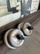 画像1: 1900'S 10'S    アーリーエレクトリック　アメリカ製　サーフェイススイッチ　THE PES MFG.CO　PERKINS　超大型　ロータリースイッチ　ターンスイッチ　エクセレント!!　ブラス　ニッケルメッキ　ポーセリン　ベークライト　アンティーク　ビンテージ (1)