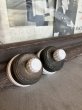 画像1: 1900'S 10'S    アーリーエレクトリック　アメリカ製　サーフェイススイッチ　THE PES MFG.CO　PERKINS　大型　ロータリースイッチ　ターンスイッチ　ブラス　ニッケルメッキ　ポーセリン　アンティーク　ビンテージ  (1)