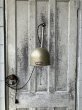 画像6: 1950'S　シアーズ　クラフツマン　SEARS ROEBUCK　CRAFTSMAN　ボールチェーン　LEVITON　1灯　インダストリアル アームライト　ワークベンチ ランプ　ウォールマウントorベンチマウント ブラケットライト　ミントコンディション　GOLD　シャンパンゴールド　アンティーク　ビンテージ (6)