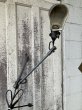 画像4: 1940'S 50'S　シアーズ　クラフツマン　レアなスモールシェード　SEARS ROEBUCK　CRAFTSMAN　LEVITON　1灯　インダストリアル アームライト　ワークベンチ ランプ　ウォールマウントorベンチマウント ブラケットライト　フルオリジナルコンディション　アンティーク　ビンテージ (4)