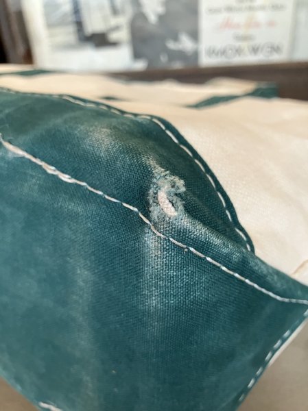 画像11: 1980’s 90'S　L.L.BEAN　Vintage　Boat and Tote　モノグラム　ボートアンドトート　エルエルビーン　L.L.ビーン　ビーントート　ミディアム　アメリカ製　MADE IN USA　グッドコンディション　帆布　シンプルタグ　ビンテージ (11)