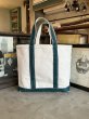 画像3: 1980’s 90'S　L.L.BEAN　Vintage　Boat and Tote　モノグラム　ボートアンドトート　エルエルビーン　L.L.ビーン　ビーントート　ミディアム　アメリカ製　MADE IN USA　グッドコンディション　帆布　シンプルタグ　ビンテージ (3)