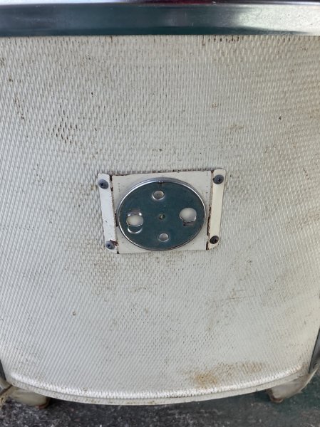 画像15: 1960'S　HEYWOOD WAKEFIELD　フォールディングチェア　ヘイウッド・ウェイクフィールド　ミッドセンチュリー　モダン　モダニズム　スチール　椅子　折りたたみ椅子　EAMES ERA　イームズ　ネルソン　パントン　スペースエイジ　少々難あり　ビンテージ　アンティーク (15)