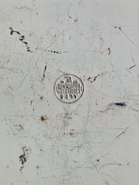 画像17: 1960'S　HEYWOOD WAKEFIELD　フォールディングチェア　ヘイウッド・ウェイクフィールド　ミッドセンチュリー　モダン　モダニズム　スチール　椅子　折りたたみ椅子　EAMES ERA　イームズ　ネルソン　パントン　スペースエイジ　少々難あり　ビンテージ　アンティーク (17)