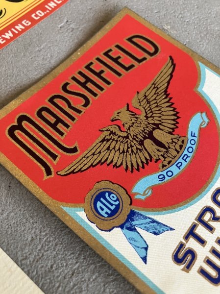 画像14: 1920’S 30'S 40'S 50'S 60'S　21pcs/set　ヴィンテージ　デッドストック　ウイスキーラベル　ケンタッキーバーボン　クラフトビール　ビアー　pale ale　ラベル　アドバタイシング　KENTUCKY Bourbon　デザインサンプルに　店舗ディスプレイに　アンティーク　ビンテージ (14)