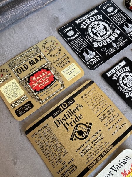 画像3: 1920’S 30'S 40'S 50'S 60'S　21pcs/set　ヴィンテージ　デッドストック　ウイスキーラベル　ケンタッキーバーボン　クラフトビール　ビアー　pale ale　ラベル　アドバタイシング　KENTUCKY Bourbon　デザインサンプルに　店舗ディスプレイに　アンティーク　ビンテージ (3)