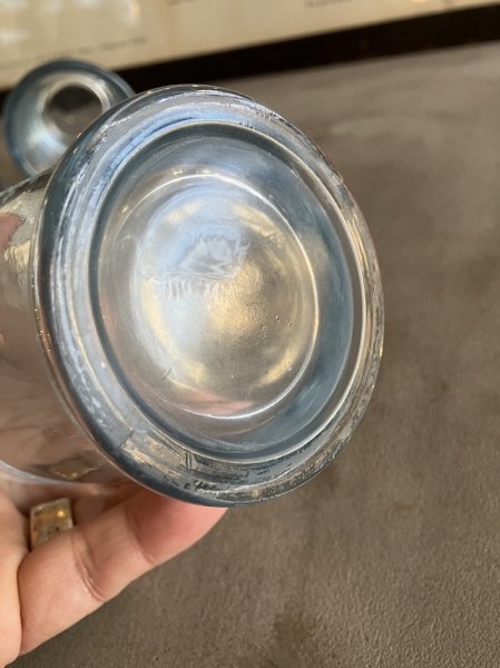 画像14: 1940'S　Fire-King　サファイアブルー　フィルビー　最初期　刻印無し　ファイヤーキング　Dハンドルマグ　ヘヴィーウエイト　アンティーク　ビンテージ (14)