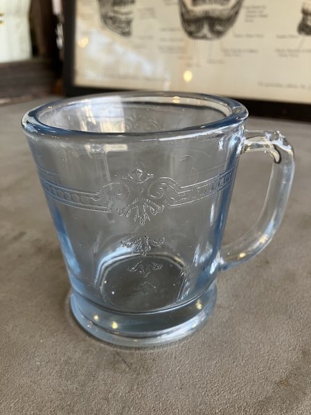 画像20: 1940'S　Fire-King　サファイアブルー　フィルビー　最初期　刻印無し　ファイヤーキング　Dハンドルマグ　ヘヴィーウエイト　アンティーク　ビンテージ (20)