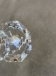 画像14: 1910'S 20'S　アーリーセンチュリー　ガラス取手　オクタゴン　八角形　中型　キャビネットノブ　ドロワープル　クリアガラス　アイアン　バラ売り　アンティーク　ビンテージ (14)