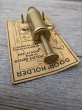 画像3: 1920'S 30'S　HARD WARE SHELBY　 deadstock　NOS　フラッシャー付きデッドストック　ドアホルダー　door holder　プッシュダウン式　FOOT OPERATE　足踏み式　ドアストッパー　戸当り　戸当たりゴム付　アイアン　アンティーク　ビンテージ (3)