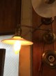 画像7: 1910’S 20'S　アーリーセンチュリー　フラットシェード　スイベル　ウォールマウントブラケットライト　真鍮　180度スイング可能　1灯　アンティーク　ビンテージ (7)