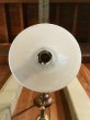 画像12: 1910’S 20'S　アーリーセンチュリー　フラットシェード　スイベル　ウォールマウントブラケットライト　真鍮　180度スイング可能　1灯　アンティーク　ビンテージ (12)