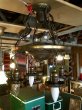 画像8: 1920'S30'S　アールデコ　シーリングライト　4灯　シャンデリア　真鍮　ベアバルブ　スイッチ付　装飾　アンティーク　ビンテージ (8)
