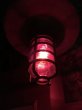 画像5: 1940'S 50’S　RAB　シップライト　ポーチライト　ケージランプ　ヘヴィーデューティー　赤色灯　エマージェンシー　暗室　インダストリアル　シーリングライト　フラッシュマウント　ラウンドクリアガラスシェード　1灯　キャストアルミニューム　アンティーク　ビンテージ (5)