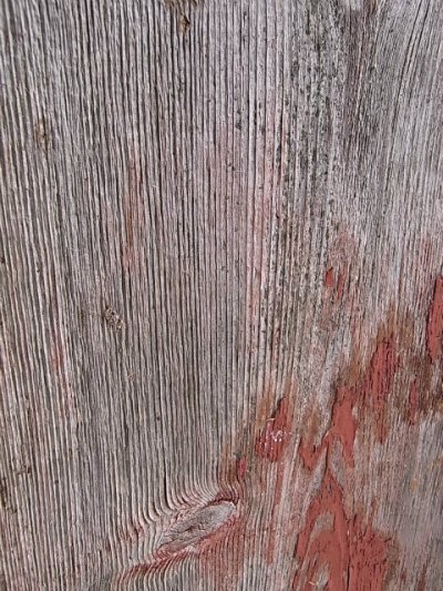 画像1: アンティーク　廃材　バーンウッド　30cm×30cm@　レッド　朱色　シャビー　アメリカ　old barn wood　ビンテージ