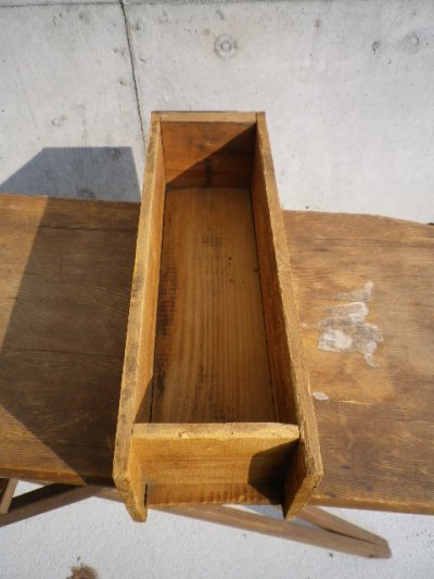 画像2: アンティーク　引き出し　取っ手付き　小　木製ドロワー　シャビーシック　ビンテージ