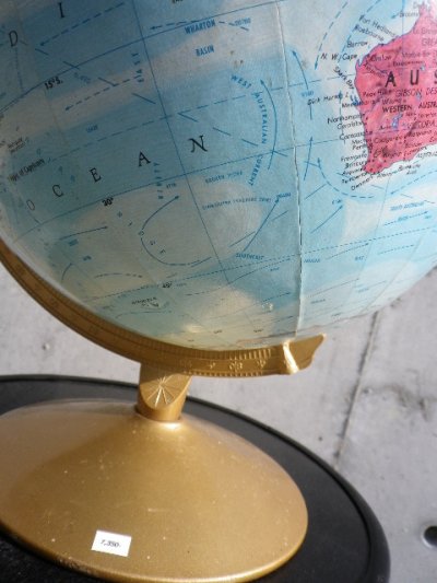 画像1: アンティーク　地球儀　グローブ　Replogle製　World Nation SERIES GLOBE　リプルーグル・グローブス　ビンテージ