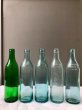 画像3: 1900'S 1910'S　CLICQUOT CLUB　AQUA GLASS　気泡ガラス　SODA BOTTLE　ソーダボトル　ポップボトル　ガラス瓶　Reed Glass　クリアガラス　色付きガラス　一輪挿し　フラワーベース　アンティーク　ビンテージ (3)